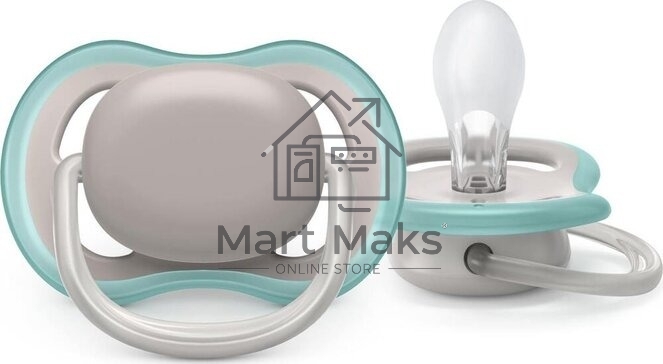 Пустышка Philips Avent ultra air, бежевая без рисунка, 18+ мес., 1 шт.