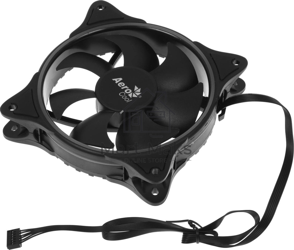 Вентилятор для корпуса Aerocool/Formula Eclipse 12 черный, 120 мм, 1200 об/мин, 19.8 дБ, 6 pin
