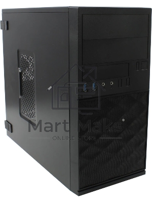 Компьютерный корпус Mini Tower InWin EFS052 Black 600W PM-600ATX U3*2 +A(HD)+ front fan holder+ Screwless mATX