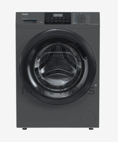 Стиральная машина Haier HW80-BP12929DE черный, загрузка фронтальная 8 кг, 1200 об/мин, класс A+++
