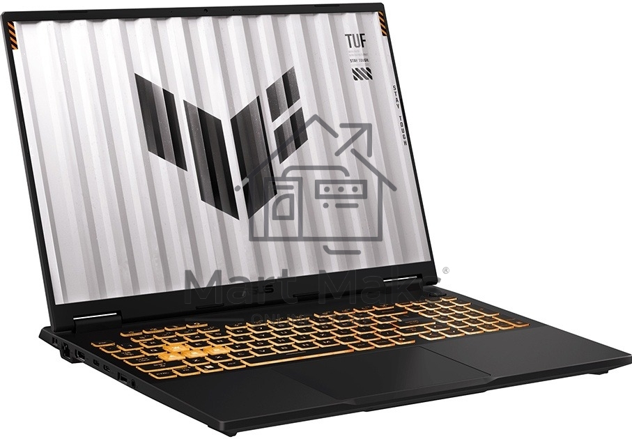 Ноутбук Asus TUF Gaming F16 FX608JP-RV019 серый Core i5 13450HX 32Gb SSD1Tb NVIDIA GeForce RTX 5070 8Gb 16