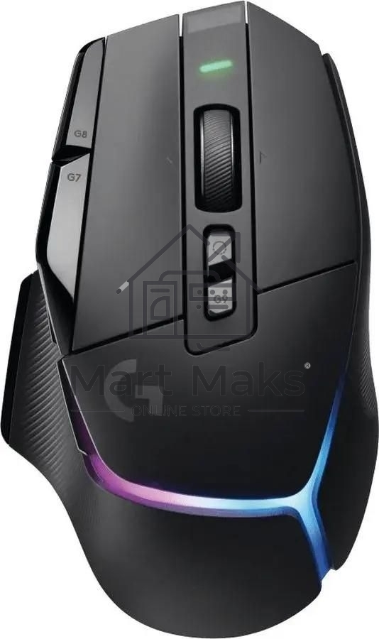 Мышь беспроводная Logitech G502 X Plus черный, 25600 dpi, радиоканал, USB, кнопки - 13