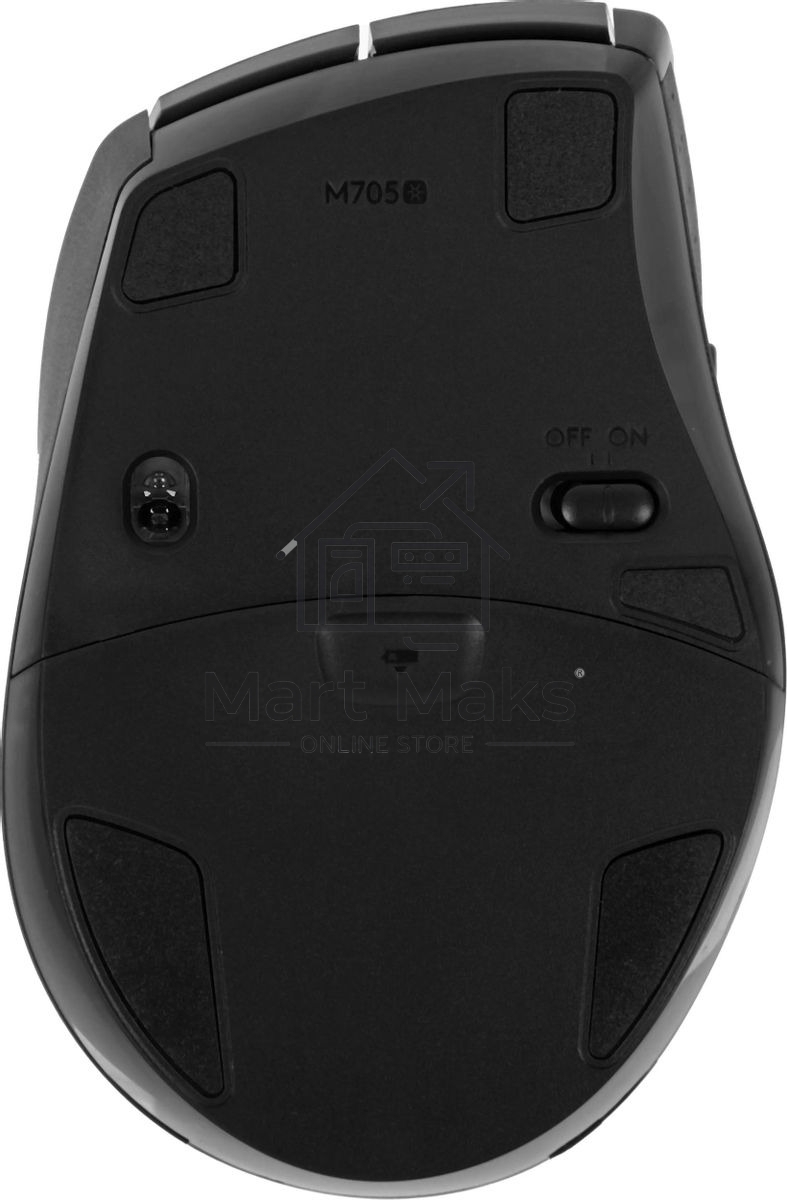 Мышь беспроводная Logitech M705 черный, 1000 dpi, радиоканал, USB, кнопки - 7
