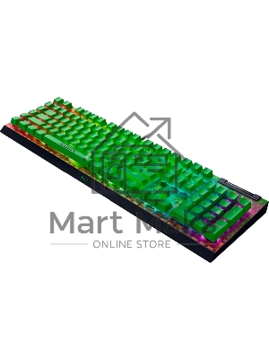 Клавиатура Razer BlackWidow V4 X Green Switch Minecraft Edition проводная, USB Type-A, зеленый