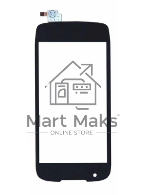 Сенсорное стекло (тачскрин) для Fly IQ4405 Quad EVO Chic 1, черное