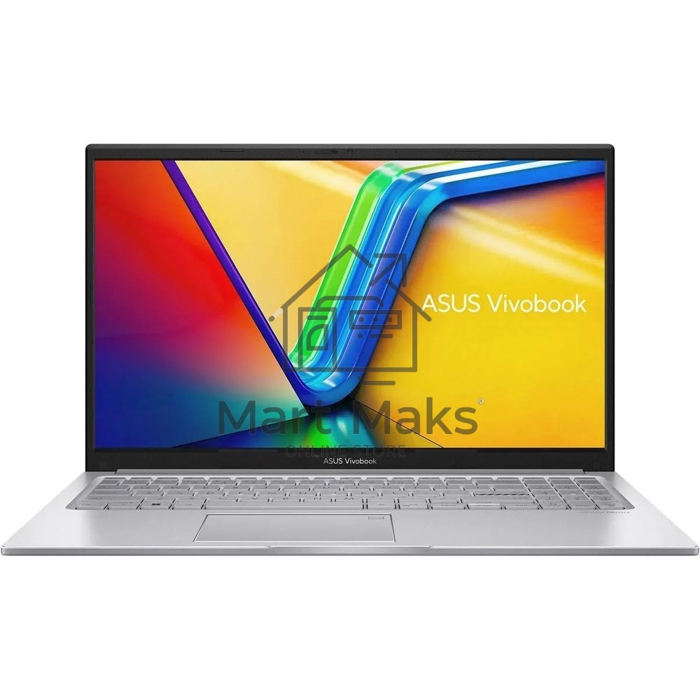 Ноутбук ASUS Vivobook 15 X1504VA-BQ286 Core i5 1335U/8Gb/512Gb SSD/VGA int/noOS/ Silver