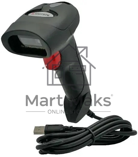 Сканер штрих-кода ручной Meferi MS25C (MS25C-HL5OWWST) 1D/2D, проводной, USB, черный