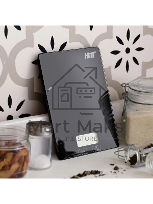 Весы кухонные HITT HT-6128 электрон.7 кг, стекло