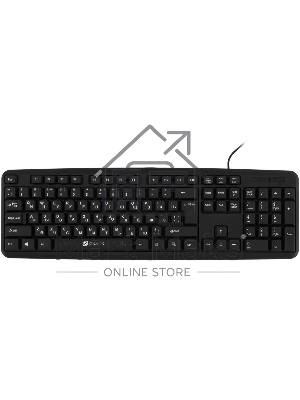 Клавиатура проводная Oklick 180M черный USB