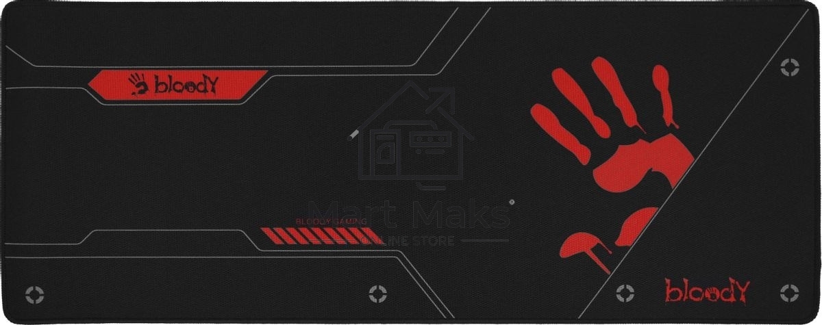 Коврик для мыши A4Tech Bloody BP-50L черный/рисунок 750x300x3мм