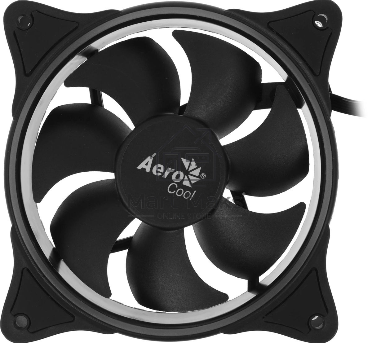 Вентилятор для корпуса Aerocool/Formula Eclipse 12 черный, 120 мм, 1200 об/мин, 19.8 дБ, 6 pin
