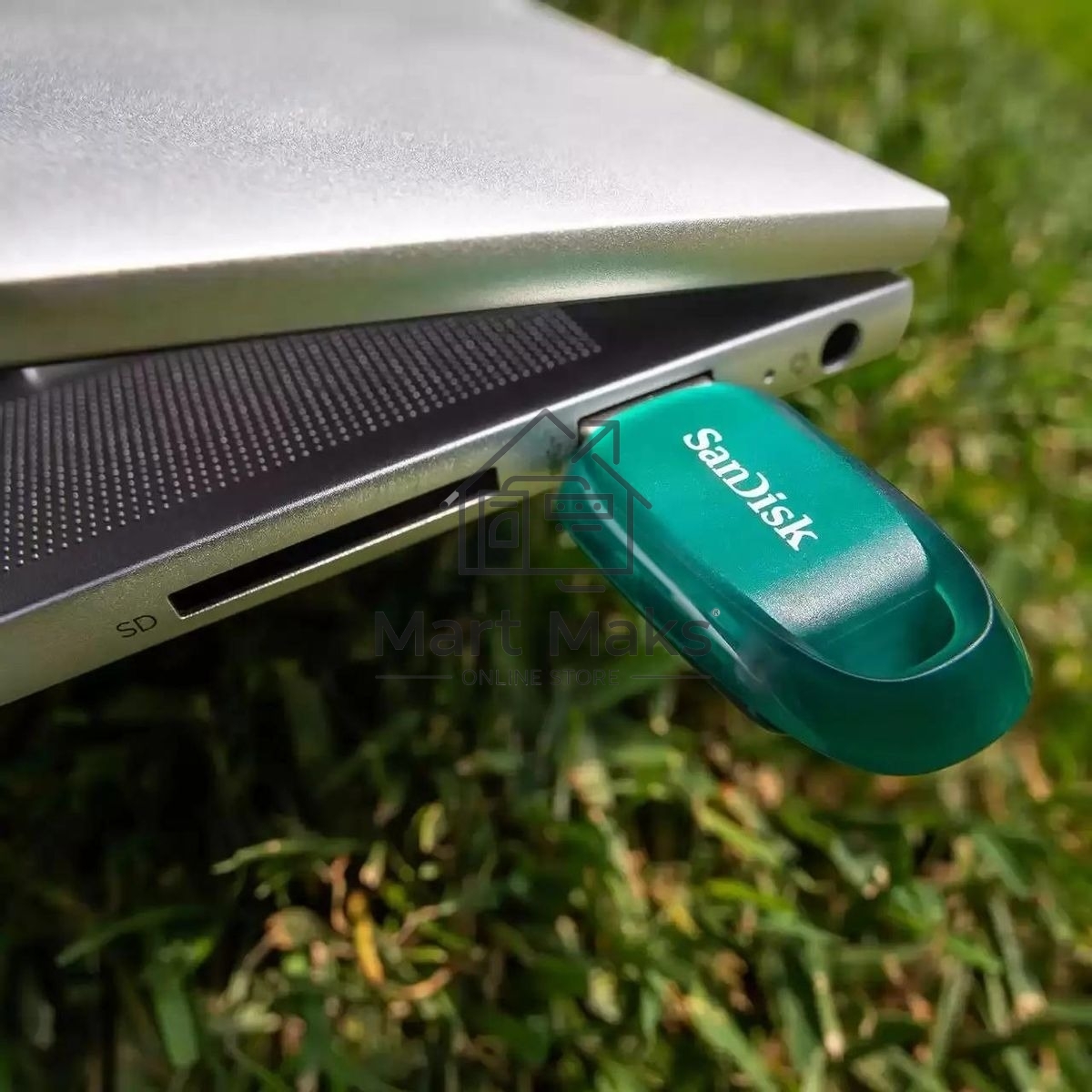 Флешка USB R/W 256GB SanDisk CZ96 Ultra Eco, USB 3.2 Green