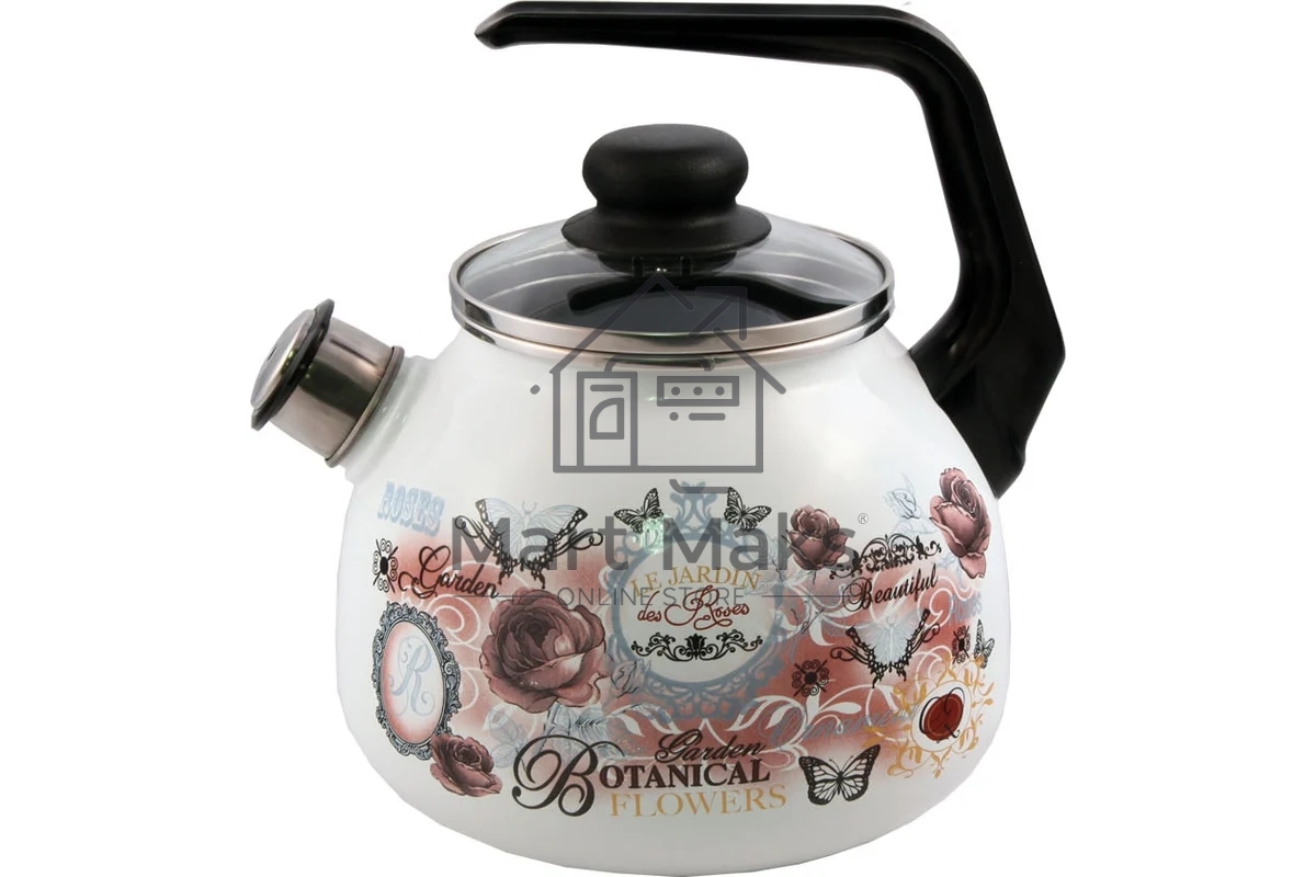 Чайник для плиты APPETITE 4с209я Roses 3,0л