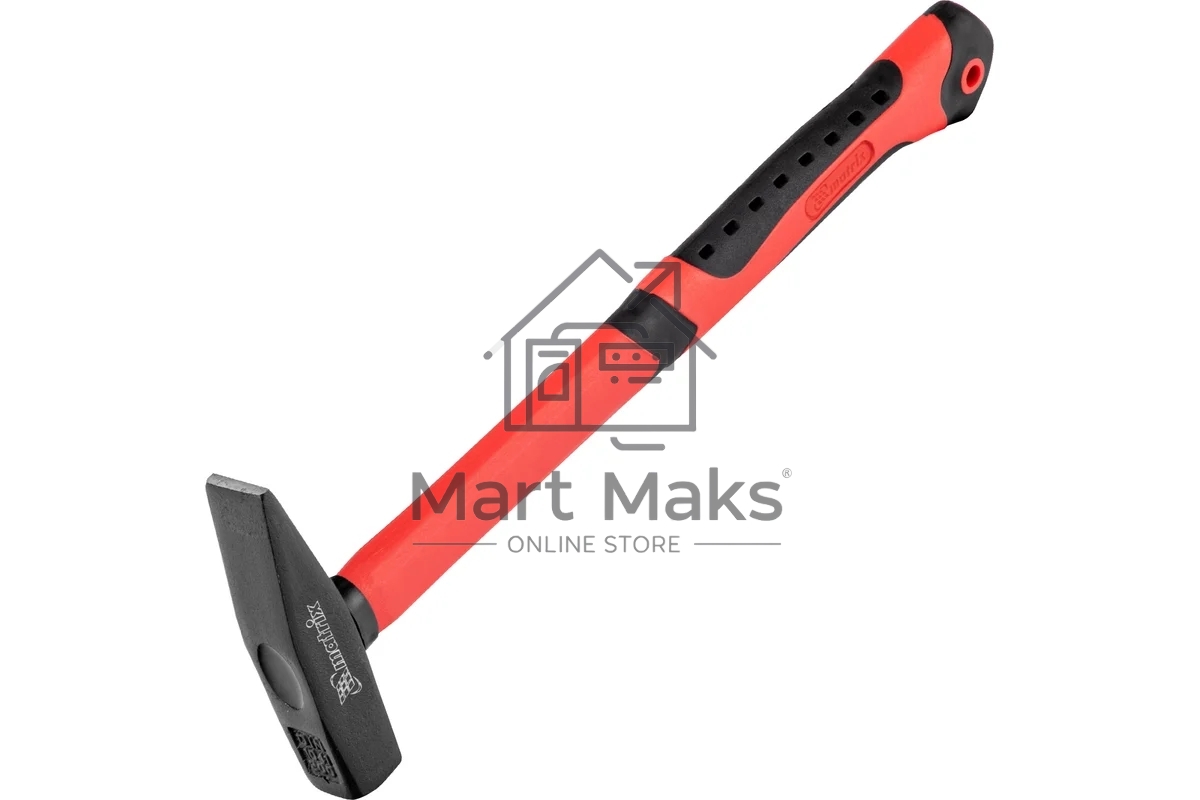 Молоток слесарный Matrix 10317, 200 г, фибергласовая обрезиненная рукоятка