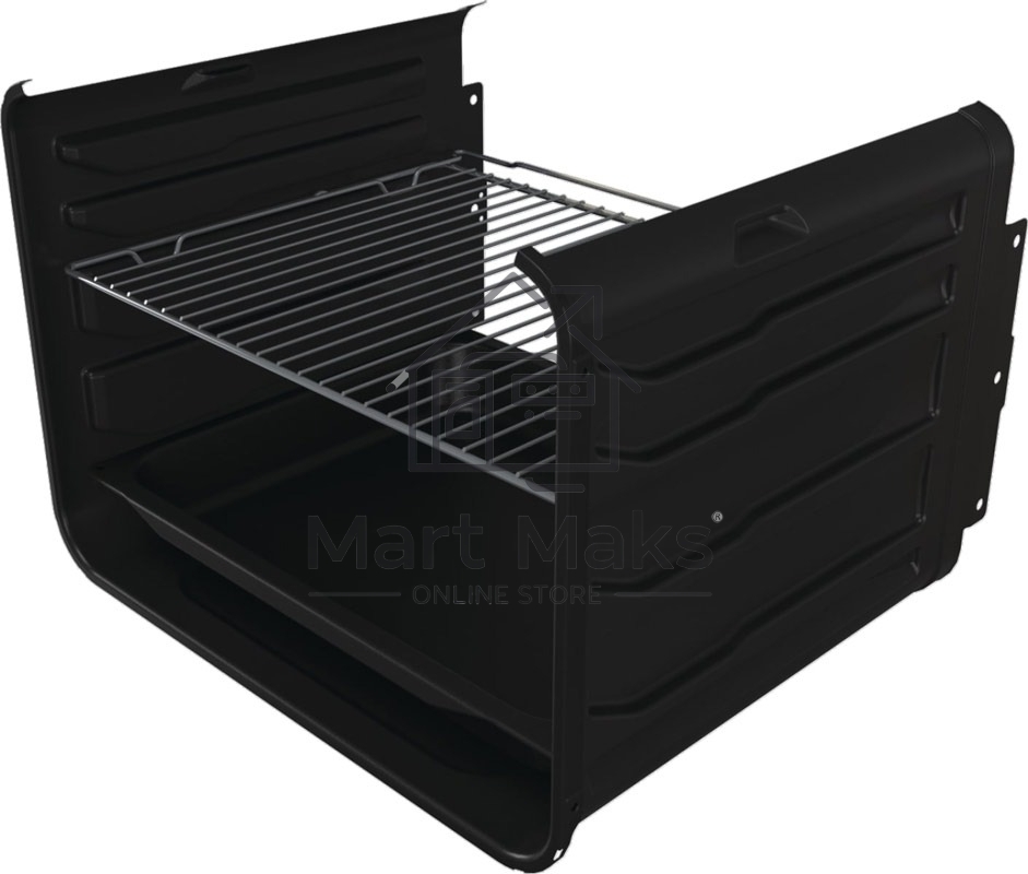 Плита электрическая Gorenje GEC6A11SG серый, конфорок 4 электрических, духовка 65 л, 60 см x 85 см x 60 см