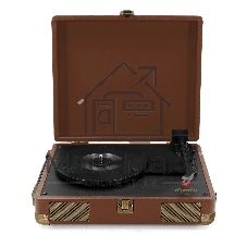 Проигрыватель винила RITMIX LP-100 Brown leather
