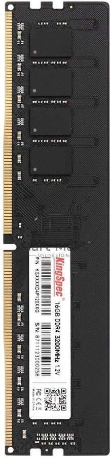 Память Kingspec 16Gb DDR4 3200MHz KS3200D4P12016G RTL LONG DIMM 288-pin 1.2В single rank