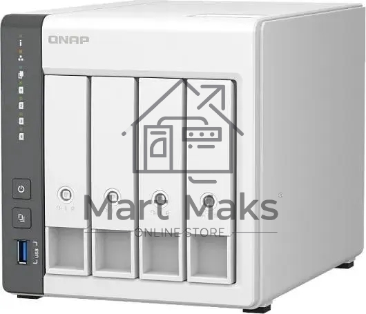 Сетевое хранилище NAS Qnap D4 (REV. C) 4-bay настольный Cortex-A55 RK3568B2