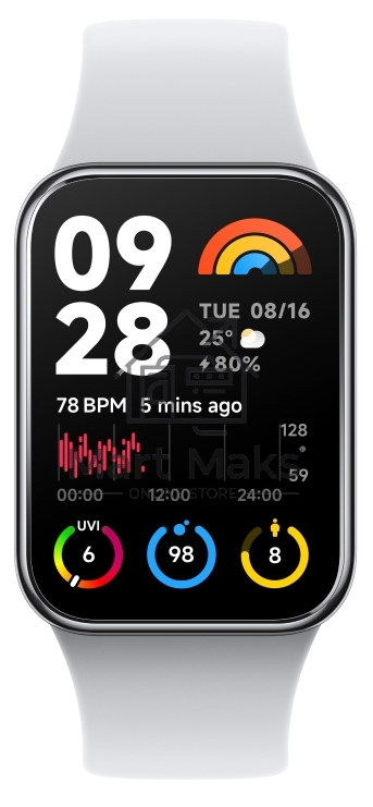 Фитнес-браслет Xiaomi Mi Smart Band 8 Pro серый