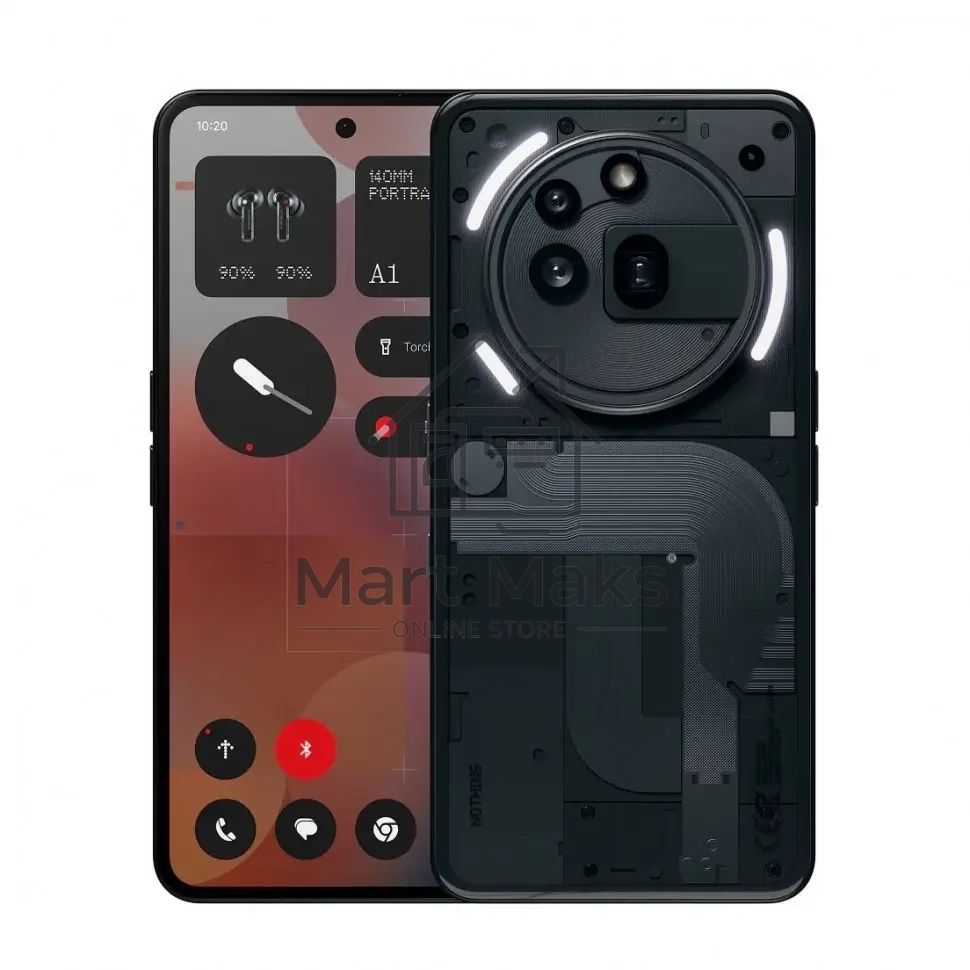Смартфон Nothing Phone (3a) PRO A10400169 12/256Gb, черный