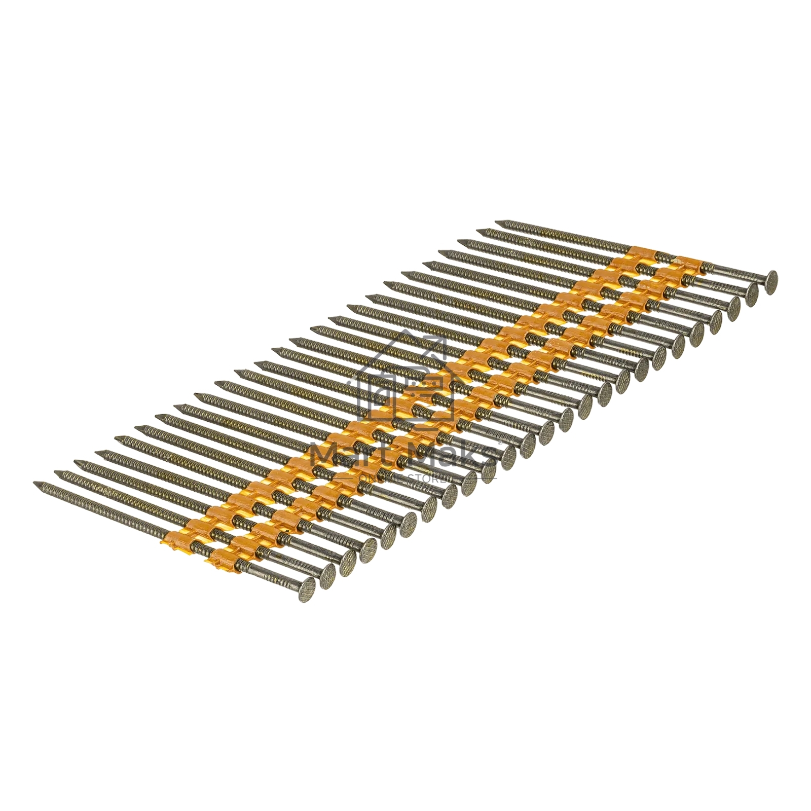 Гвозди Denzel для пнев. нейлера (крашен.), длина - 90 мм, диам. - 3,05 мм, 2000 шт.