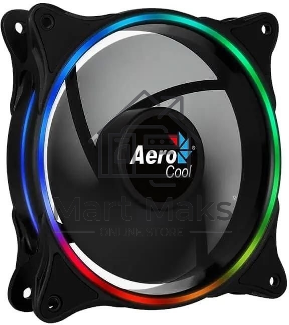 Вентилятор для корпуса Aerocool/Formula Eclipse 12 черный, 120 мм, 1200 об/мин, 19.8 дБ, 6 pin