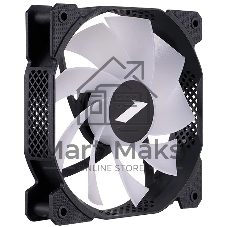 Вентилятор для корпуса 1STPLAYER F7R Black F7R-BK 120mm, 600-1800rpm, 56.34CFM, 36.99dBa, BULK