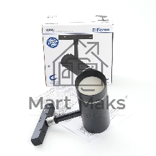 Светильник светодиодный трековый магнитный на шинопровод Feron MGN304 ДПО-10w 4000К 800Лм 48v черный