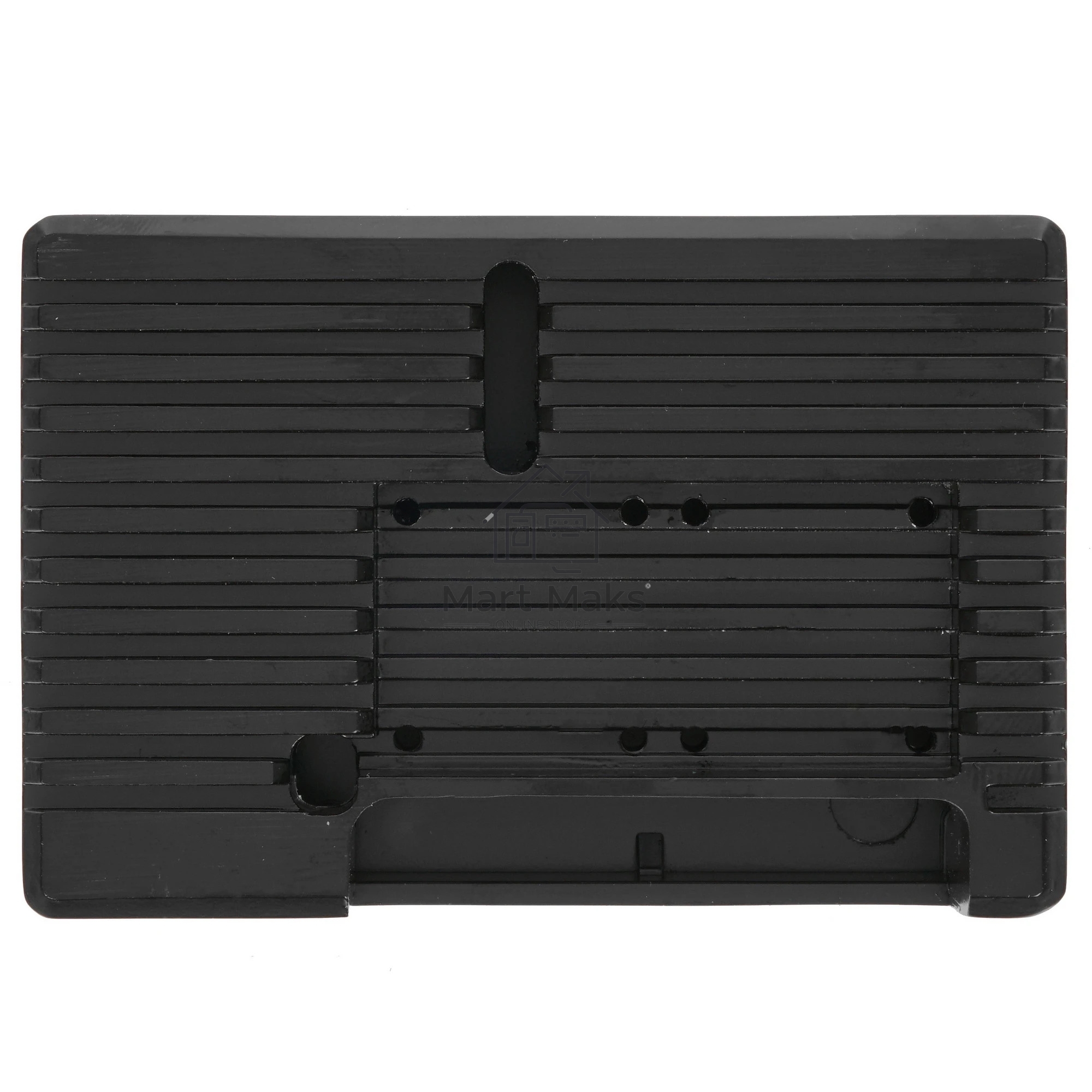 Корпус Qumo Aluminum case with black fan, Raspberry Pi 4, black(RS022)