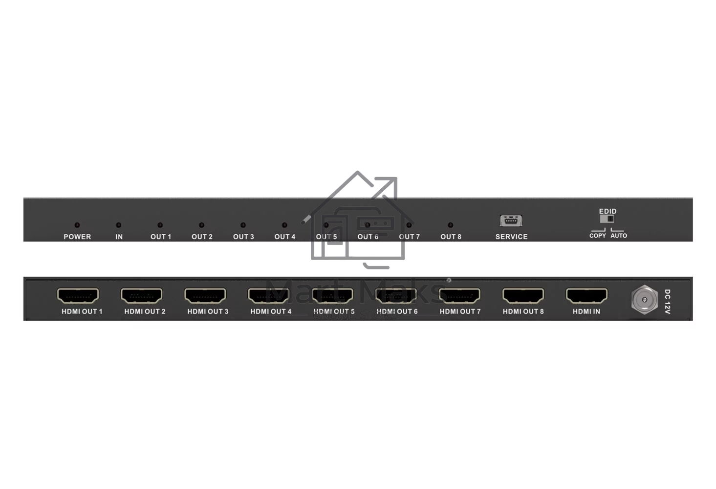 Усилитель - распределитель Infobit iSwitch 108 1х8 HDMI 4K60