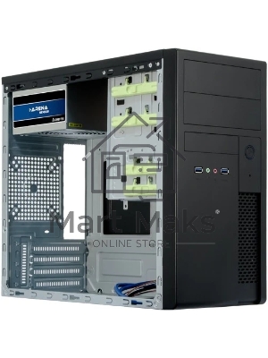 Компьютерный корпус CHIEFTEC MESH XT-01B-OP без БП, черный, mATX