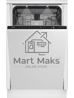 Встраиваемая посудомоечная машина Beko BDIS38120A, черный, 44.8 см, 11 компл., 45 дБ, класс A