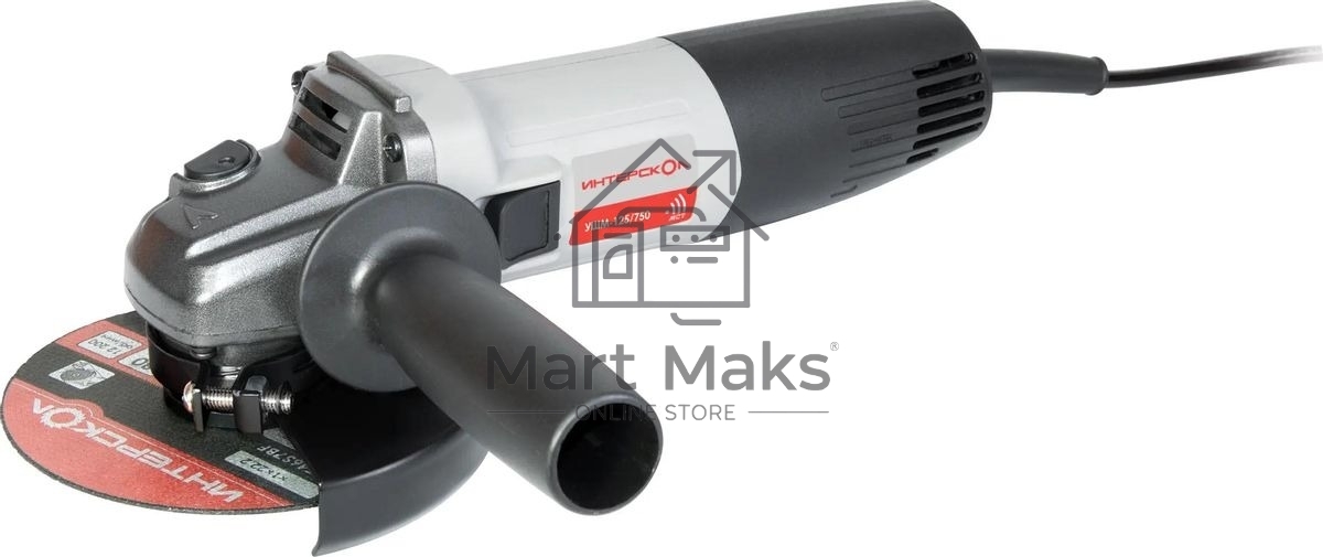 Угловая шлифовальная машина ИНТЕРСКОЛ 125/750 761.1.0.70