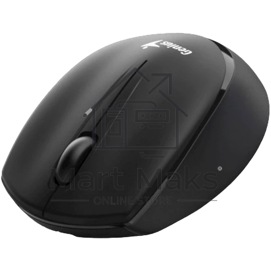 Мышь беспроводная Genius NX-7009 черный, 1200 dpi, радиоканал, USB, кнопки - 3