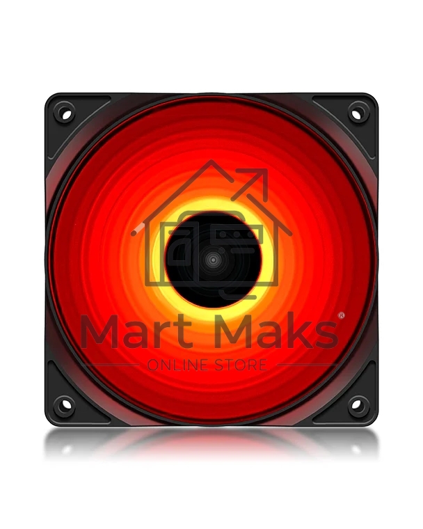 Вентилятор для корпуса DEEPCOOL RF120R черный, 120 мм, 1300 об/мин, 21.9 дБ, 3 pin