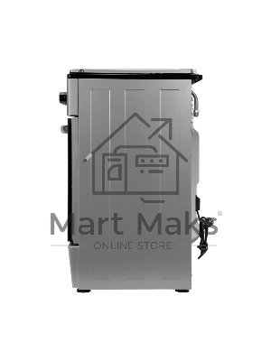 Плита комбинированная Kraft KF-FSK5302ES серый, конфорок 4 газовых, духовка 58 л, 50 см x 85.5 см x 55 см