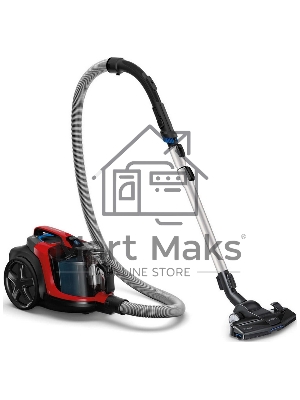Пылесос Philips FC9728/01 красный/черный, 420/2000 Вт, уборка сухая, пылесборник контейнер, 2 л