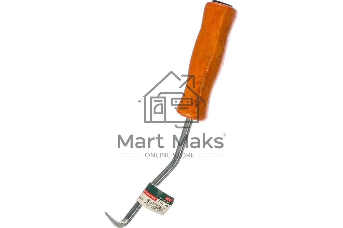 Крюк FIT 68151 для скручивания проволоки 220 мм деревянная ручка