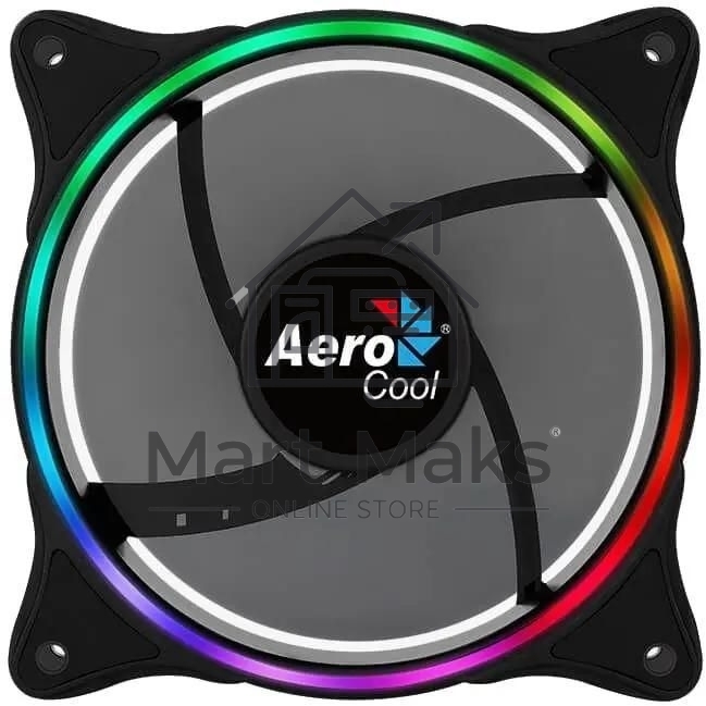 Вентилятор для корпуса Aerocool/Formula Eclipse 12 черный, 120 мм, 1200 об/мин, 19.8 дБ, 6 pin