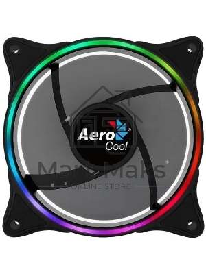 Вентилятор для корпуса Aerocool/Formula Eclipse 12 черный, 120 мм, 1200 об/мин, 19.8 дБ, 6 pin