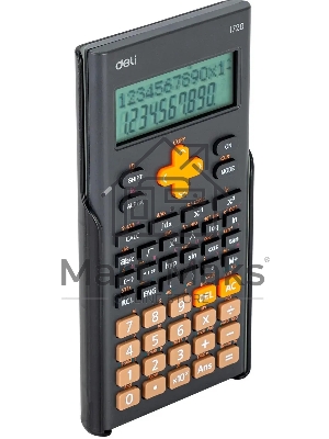 Калькулятор научный Deli E1720-black черный 12-разр.
