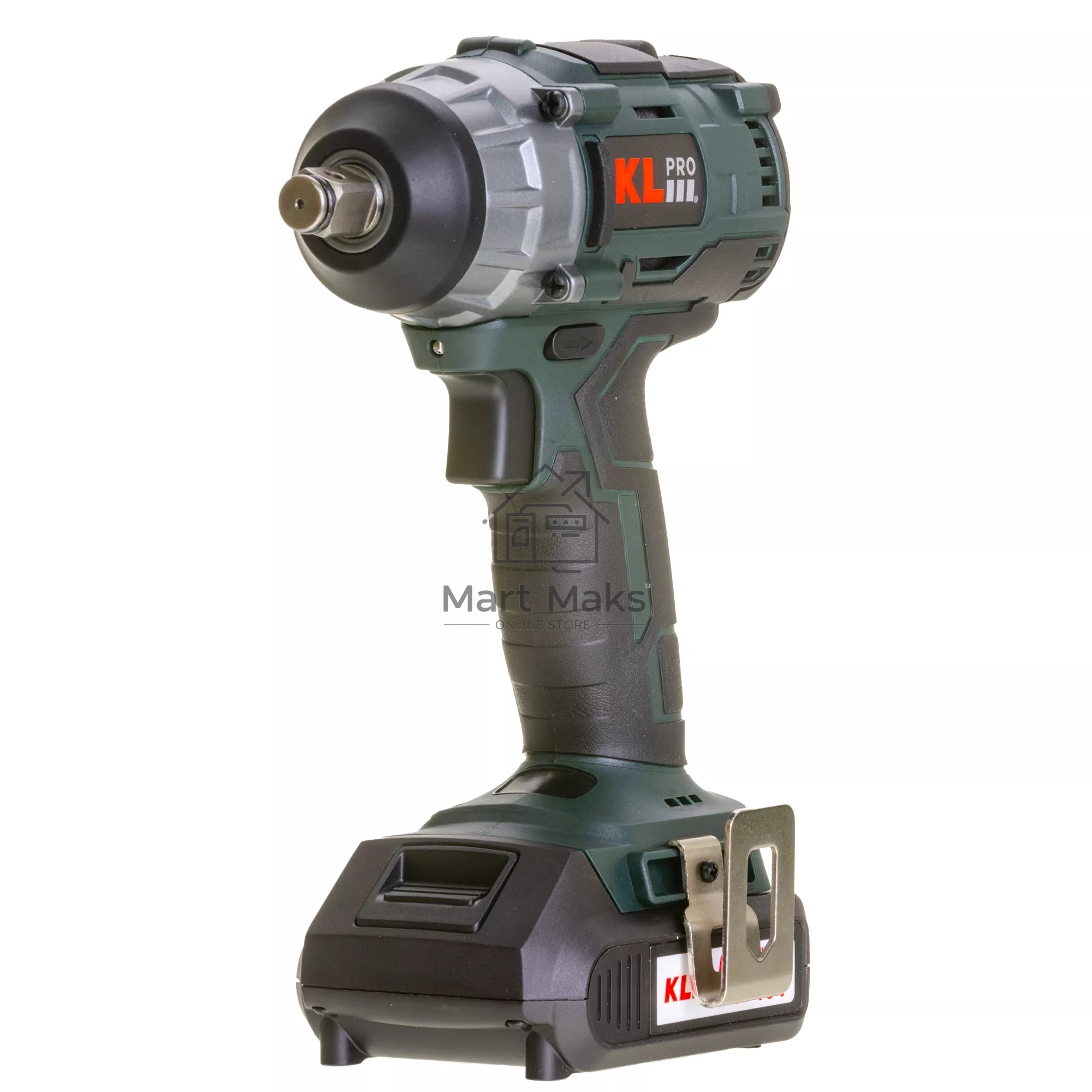 Профессиональный бесщеточный гайковерт аккумуляторный KLPRO KLSS18B-20 (18В, Li-ion-2шт, 2.0А·ч, 250Нм, 2 скорости, подсветка,З/У,в кейсе)