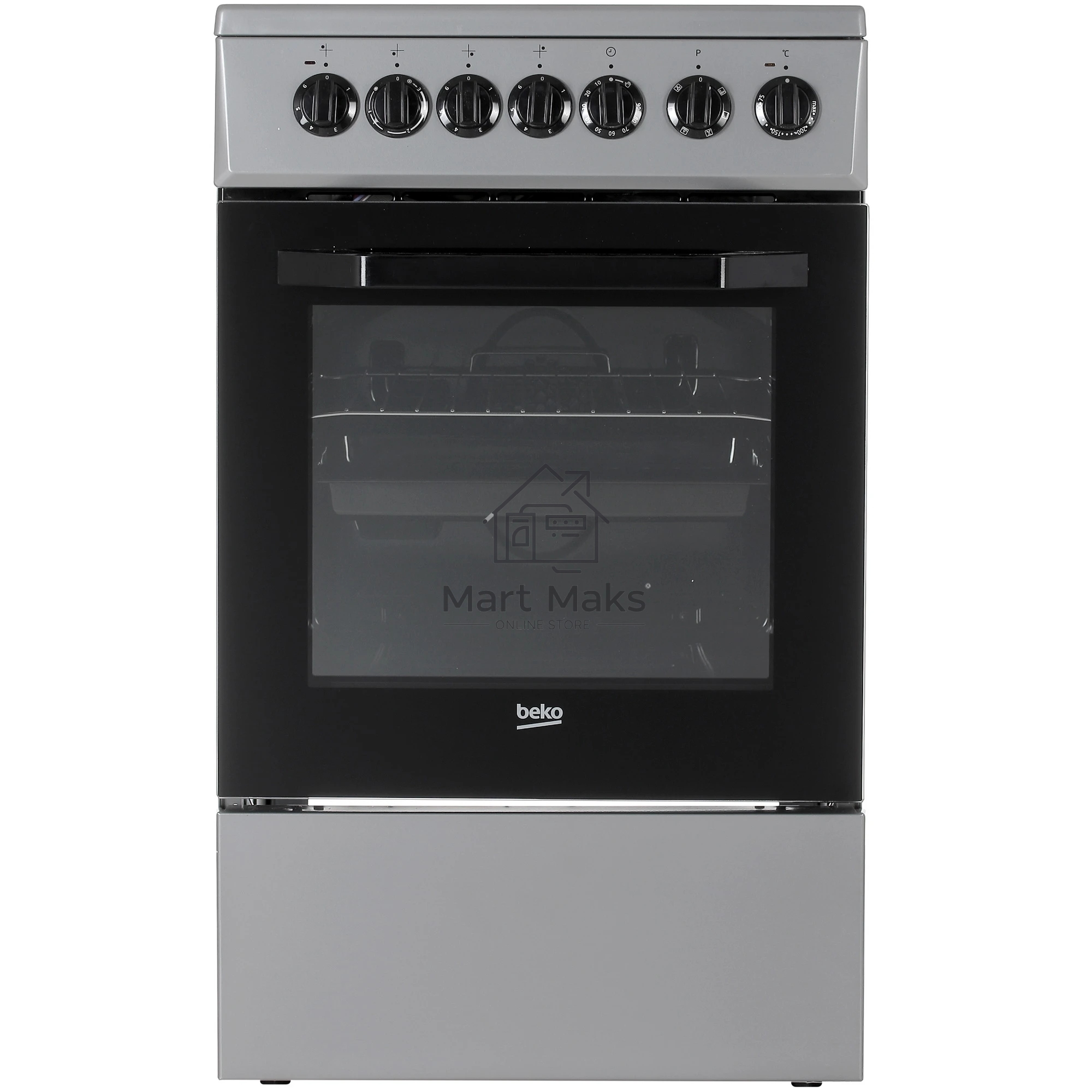 Плита электрическая Beko FFSE57114GS серебристый, конфорок 4 шт, духовка 55 л, 50 см x 85 см x 60 см Плита электрическая Beko FFSE57114GS серебристый, конфорок 4 шт, духовка 55 л, 50 см x 85 см x 60 см