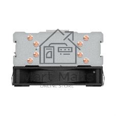 Кулер ExeGate Wizard EXX400V3-PWM.FRGB алюминий/медь, 1800 об/мин, 33 дБ, 4 pin, 140 Вт