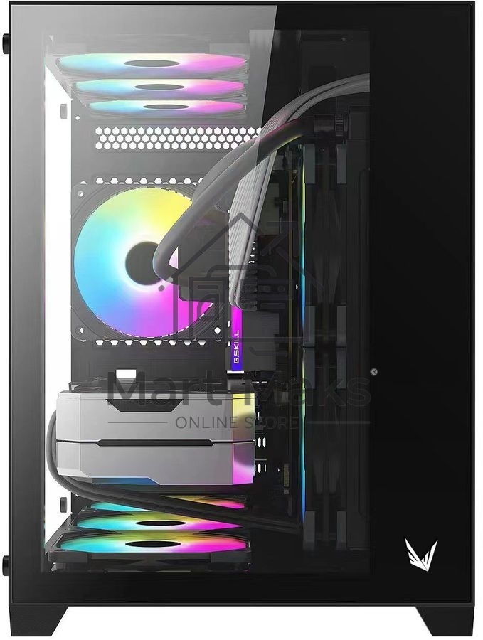 Компьютерный корпус AeroCool / Formula Crystal Z5 черный без БП mATX 1x120mm 2xUSB2.0 1xUSB3.0 audio bott PSU
