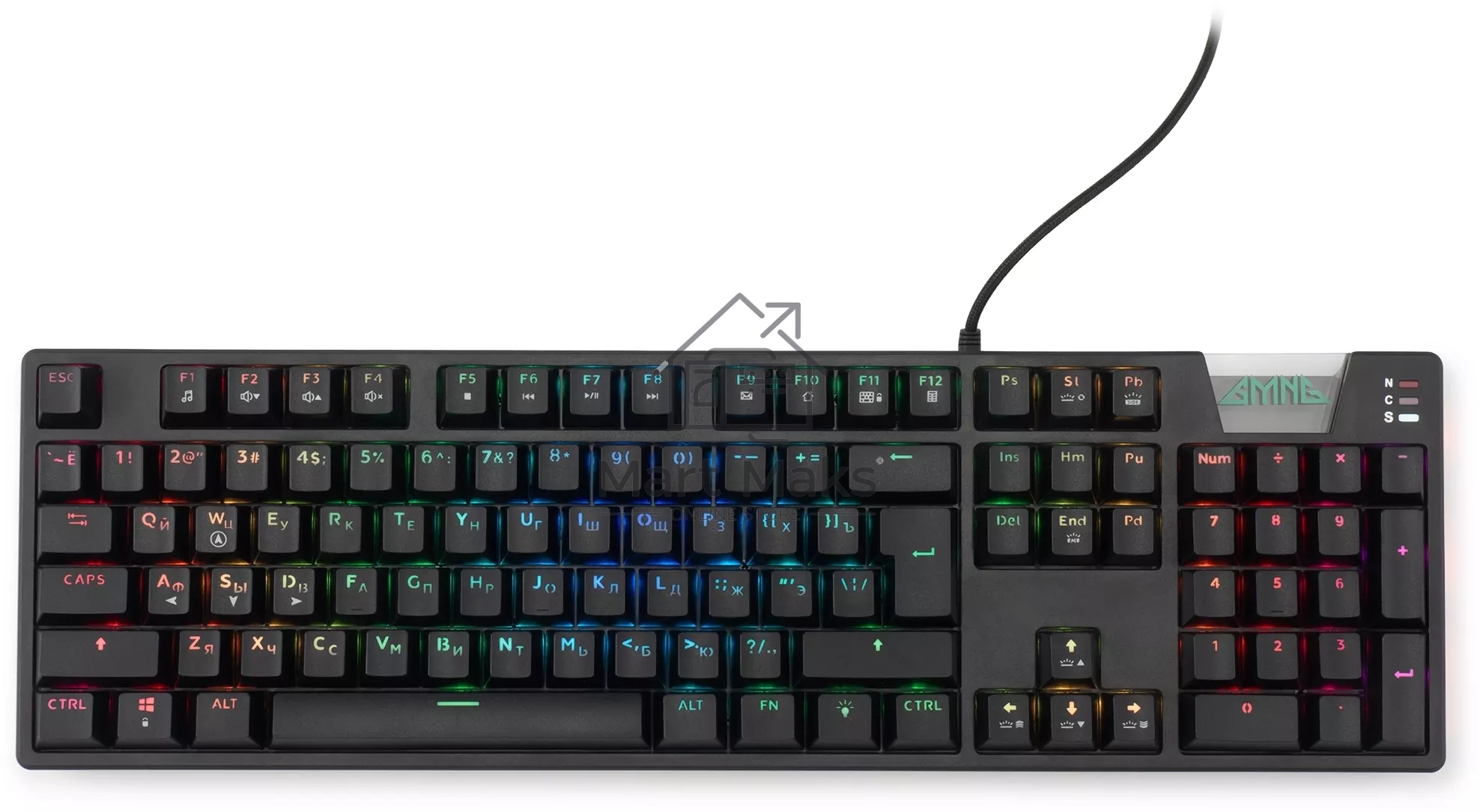 Клавиатура GMNG GG-KB780X (1910518) проводная, USB, черный