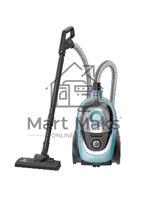 Пылесос Eurostek EVC-4519 бирюзовый, 500/2800 Вт, уборка сухая, пылесборник - контейнер, 3 л