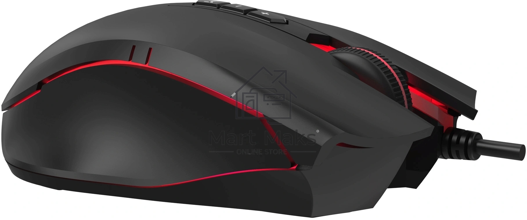 Мышь проводная A4Tech Bloody ES7 черный, 6000 dpi, USB, кнопки - 8