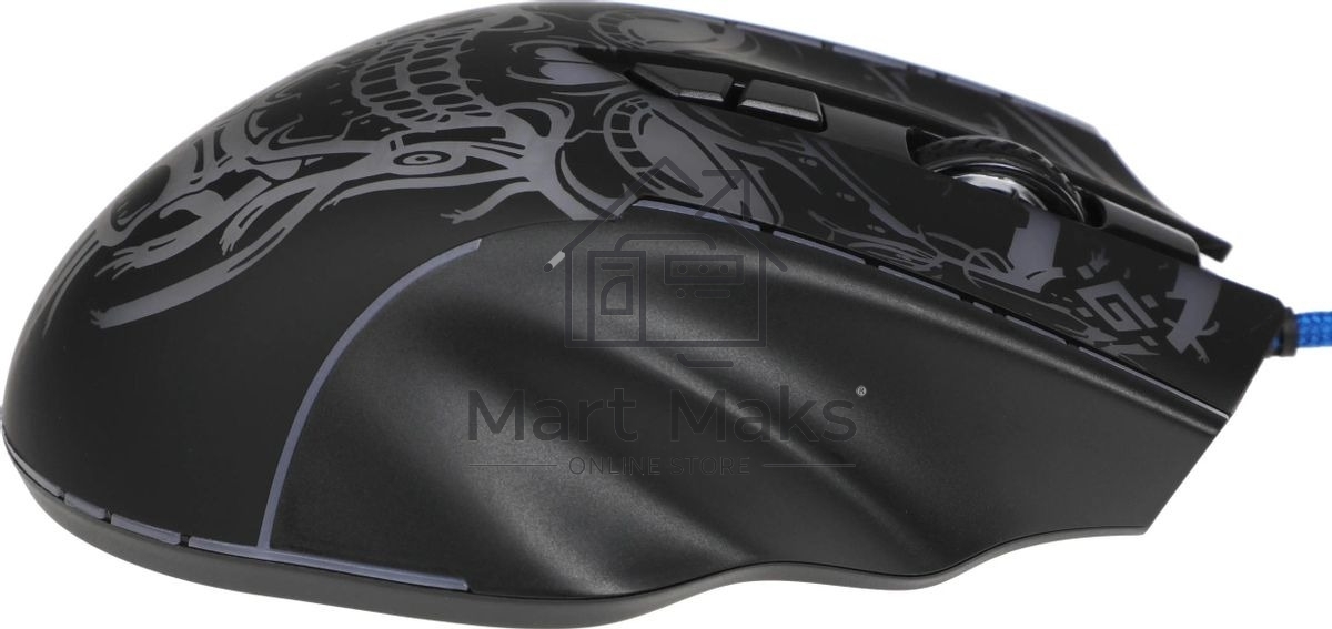 Мышь проводная Defender Bulletstorm GM-928 черный, 7200 dpi, USB, кнопки - 7