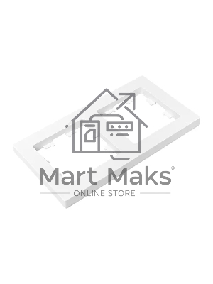 Эпика 2 - местная рамка, белая, пластик